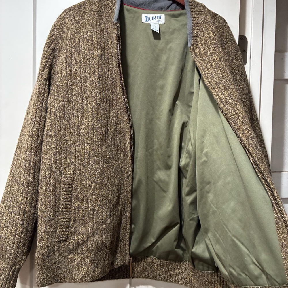 Men's Shetland Wool Windproof Zip Sweater
Color Tarmac XL - Picture 4 of 9